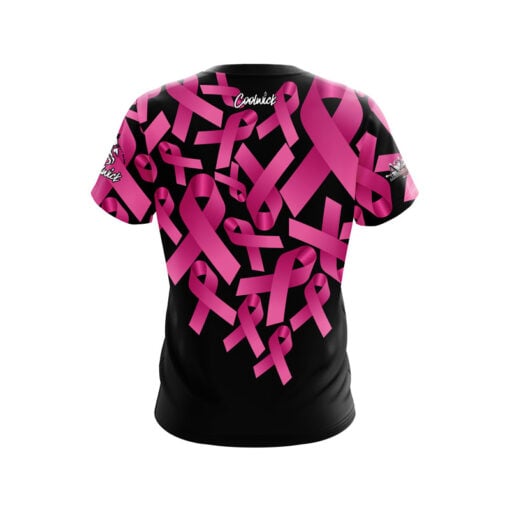 A2B Addicted2Bowling Jai Jones Keeping it 300 Breast Cancer Heart CoolWick Jersey - Image 2