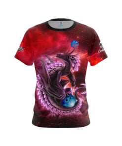 A2B Addicted2Bowling Jai Jones Keeping it 300 Dragon Red CoolWick Jersey