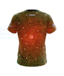 Alternative view of A2B Addicted2Bowling Jai Jones Keeping it 300 iT Guy Burnt Orange CoolWick Jersey