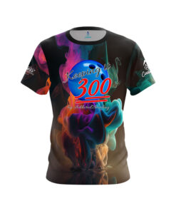 A2B Addicted2Bowling Jai Jones Keeping it 300 Oilslick CoolWick Jersey