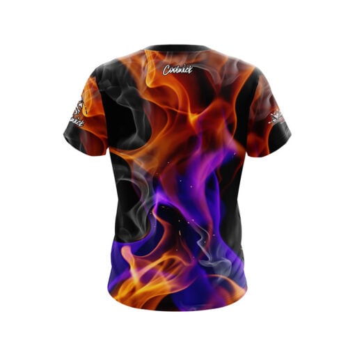 A2B Addicted2Bowling Jai Jones Keeping it 300 Rainbow Smoke CoolWick Jersey - Image 2