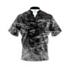 CoolWick Elite Glitching Black Grey Sash Zip Jersey