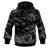 CoolWick Elite Glitching Black Grey Hoodie