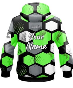 Alternative view of CoolWick Elite Nogahex Green Hoodie