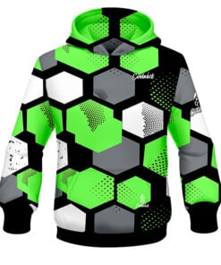 CoolWick Elite Nogahex Green Hoodie