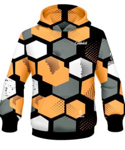 CoolWick Elite Nogahex Peach Hoodie