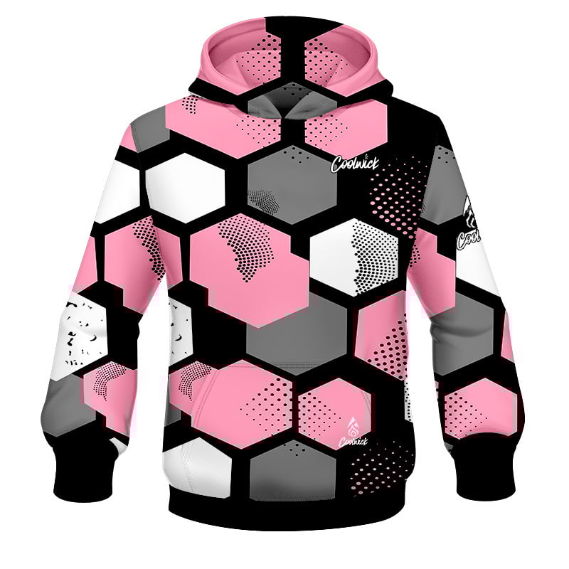 CoolWick Elite Nogahex Pink Hoodie