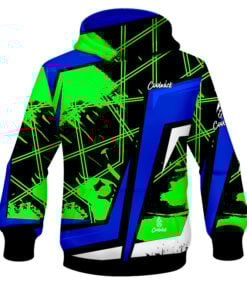 CoolWick Elite Sebiv Blue Green Hoodie