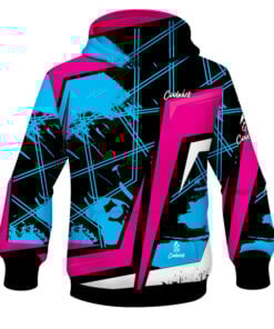 CoolWick Elite Sebiv Pink Blue Hoodie