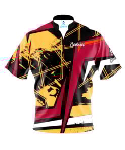 CoolWick Elite Sebiv Red Yellow Sash Zip Jersey