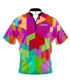 CoolWick Elite Sirtet Magenta Mint Sash Zip Jersey