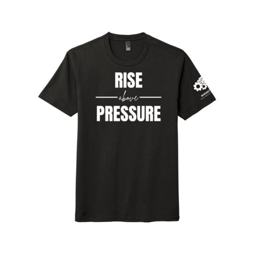 Mindset Gear Bowling Rise Above Pressure Perfect Tri Blend Tee
