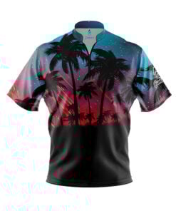 Tropical Lights Fast Track CoolWick Bowling Jersey