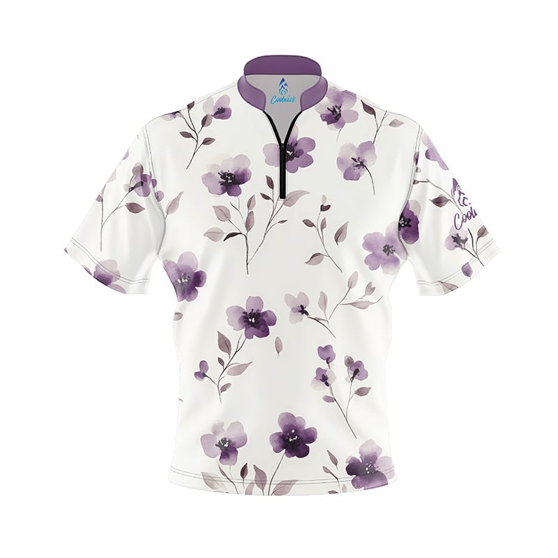 Wildflower Whisper Fast Track CoolWick Bowling Jersey