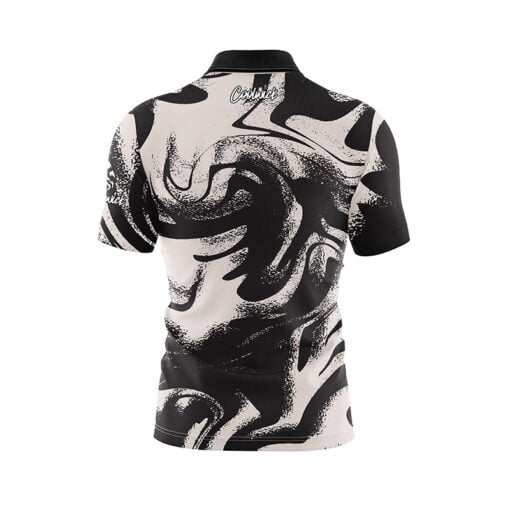 Stone Swirl Fast Track CoolWick Bowling Jersey - Image 2