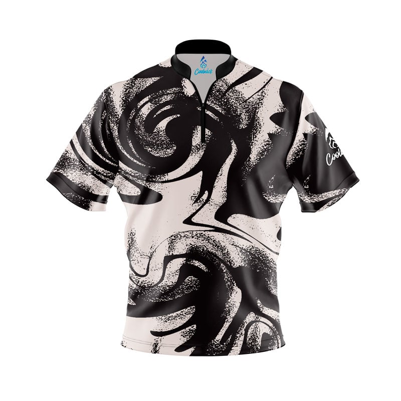 Stone Swirl Fast Track CoolWick Bowling Jersey