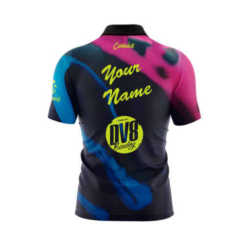 DV8 Mantra Solid Fast Track CoolWick Bowling Jersey - Image 3