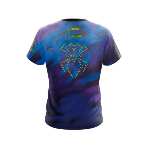 Hammer Black Widow Tour V1 CoolWick Bowling Jersey - Image 2