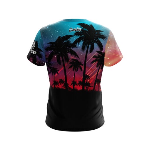 Tropical Lights CoolWick Bowling Jersey - Image 2
