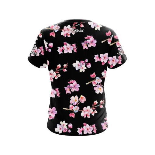 A2B Addicted2Bowling Jai Jones Keeping it 300 Cherry Blossoms CoolWick Jersey - Image 2