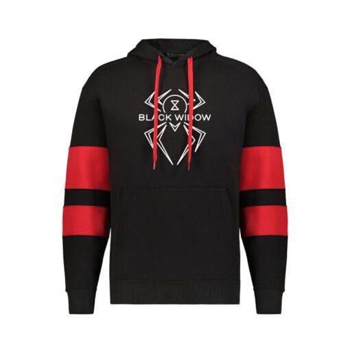 Hammer Black Widow Jackson Way Men’s Bowling Pullover Hoodie - Image 4