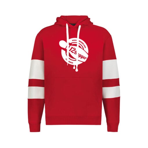 12Bagger Jackson Way Men’s Bowling Pullover Hoodie - Image 3