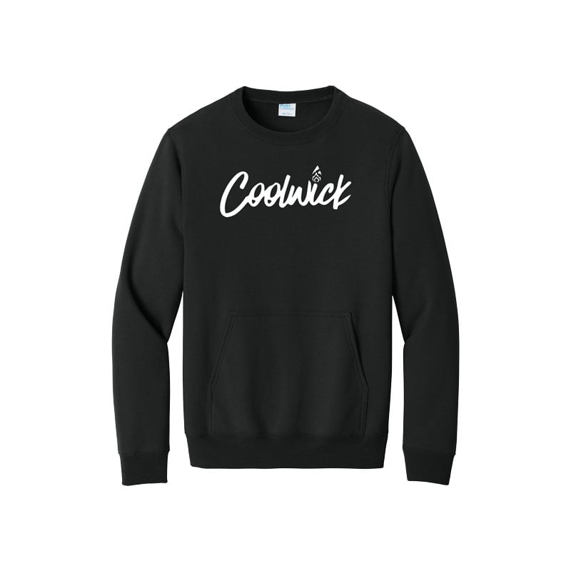 CoolWick Men's Pullover Bowling Pocket Crewneck