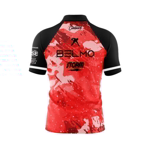 Storm Belmo Bolt Champion Red Fast Track CoolWick Bowling Jersey - Image 2