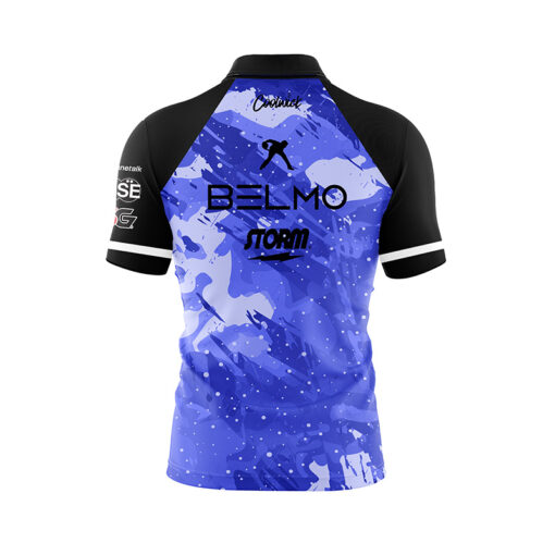 Storm Belmo Bolt Winner Blue Fast Track CoolWick Bowling Jersey - Image 2