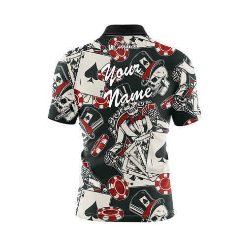Dead Man's Hand Fast Track CoolWick Bowling Jersey - Image 3