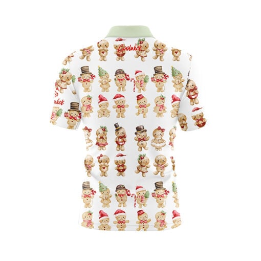 Gingerbread Cookies Fast Track CoolWick Bowling Jersey - Image 2