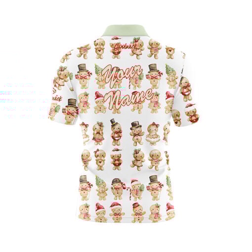 Gingerbread Cookies Fast Track CoolWick Bowling Jersey - Image 3