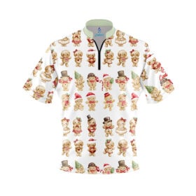 Gingerbread Cookies Fast Track CoolWick Bowling Jersey