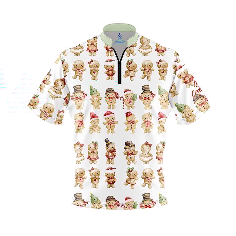 Gingerbread Cookies Fast Track CoolWick Bowling Jersey