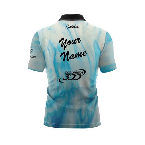 Columbia 300 Ricochet Return Fast Track CoolWick Bowling Jersey - Image 3