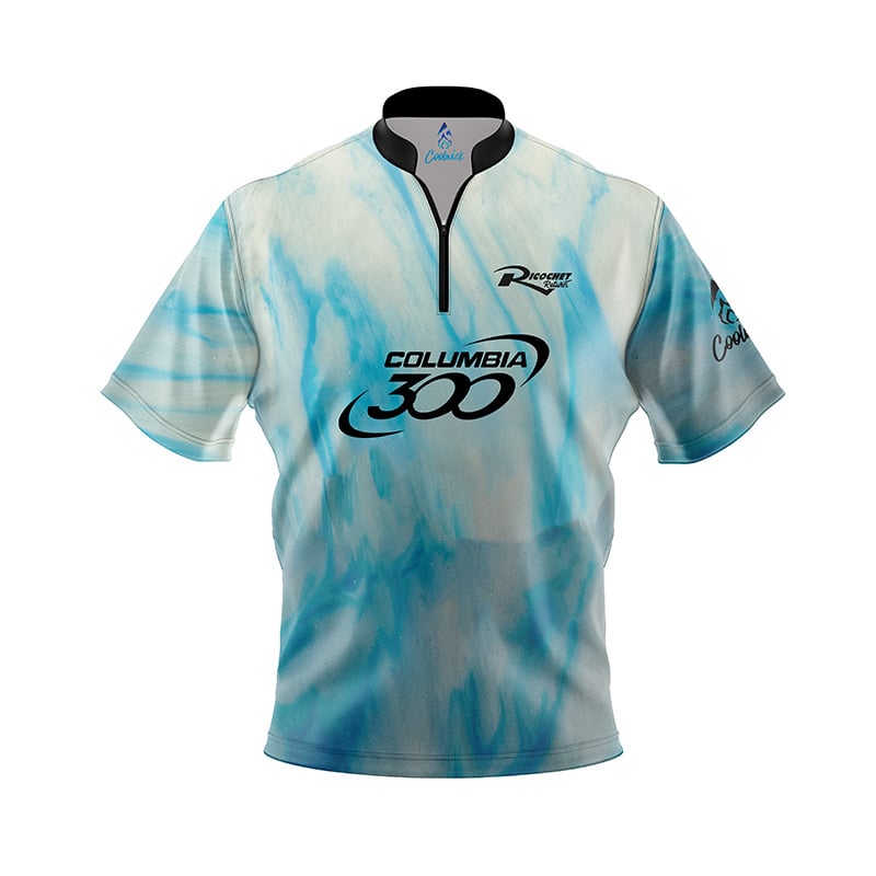 Columbia 300 Ricochet Return Fast Track CoolWick Bowling Jersey