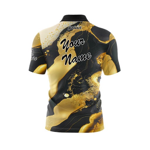 Golden Drift Fast Track CoolWick Bowling Jersey - Image 3