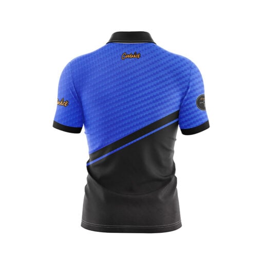 Hammer Rare Collection Blue Carbon CoolWick Bowling Jersey - Image 2