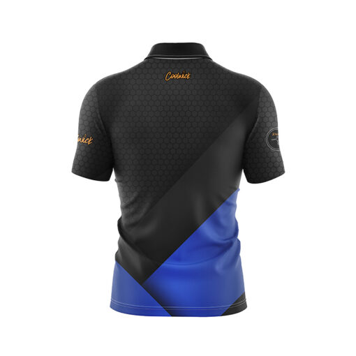 Hammer Rare Collection Blue Steel CoolWick Bowling Jersey - Image 2