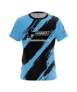 Hammer Kristina Cox Blue Brush CoolWick Bowling Jersey