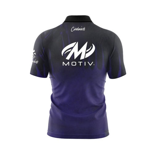Motiv Shadow Tank Fast Track CoolWick Bowling Jersey - Image 2