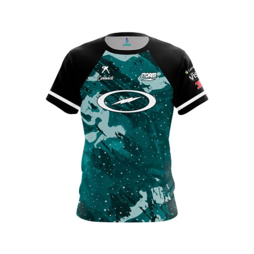 Storm Belmo Bolt Storming Teal CoolWick Bowling Jersey