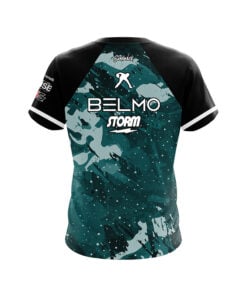 Alternative view of Storm Belmo Bolt Storming Teal CoolWick Bowling Jersey