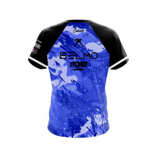 Storm Belmo Bolt Winner Blue CoolWick Bowling Jersey - Image 2