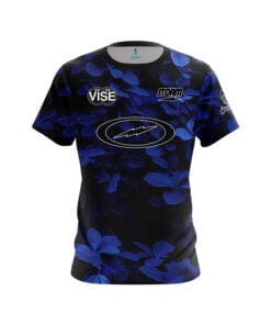 Storm Kaitlyn Stull Blue Leaves CoolWick Bowling Jersey