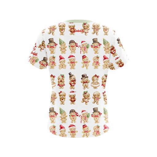Gingerbread Cookies CoolWick Bowling Jersey - Image 2