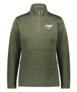 Storm Women's Bowling Sweater 1/4 Zip Pullover