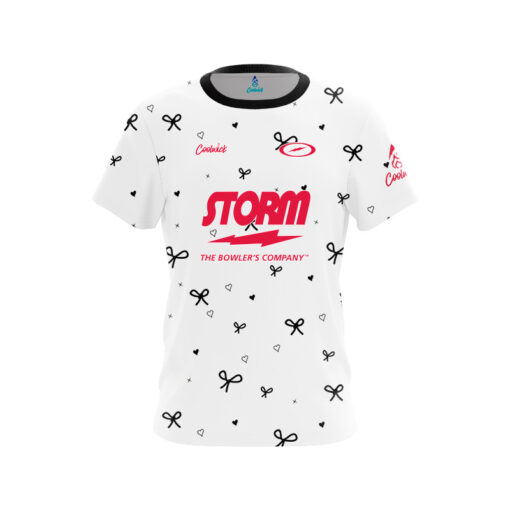 Storm Caroline Thesier Bow Tie Love CoolWick Bowling Jersey