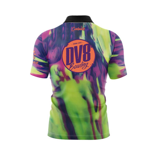 DV8 Heckler Hybrid Fast Track CoolWick Bowling Jersey - Image 2