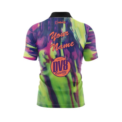 DV8 Heckler Hybrid Fast Track CoolWick Bowling Jersey - Image 3
